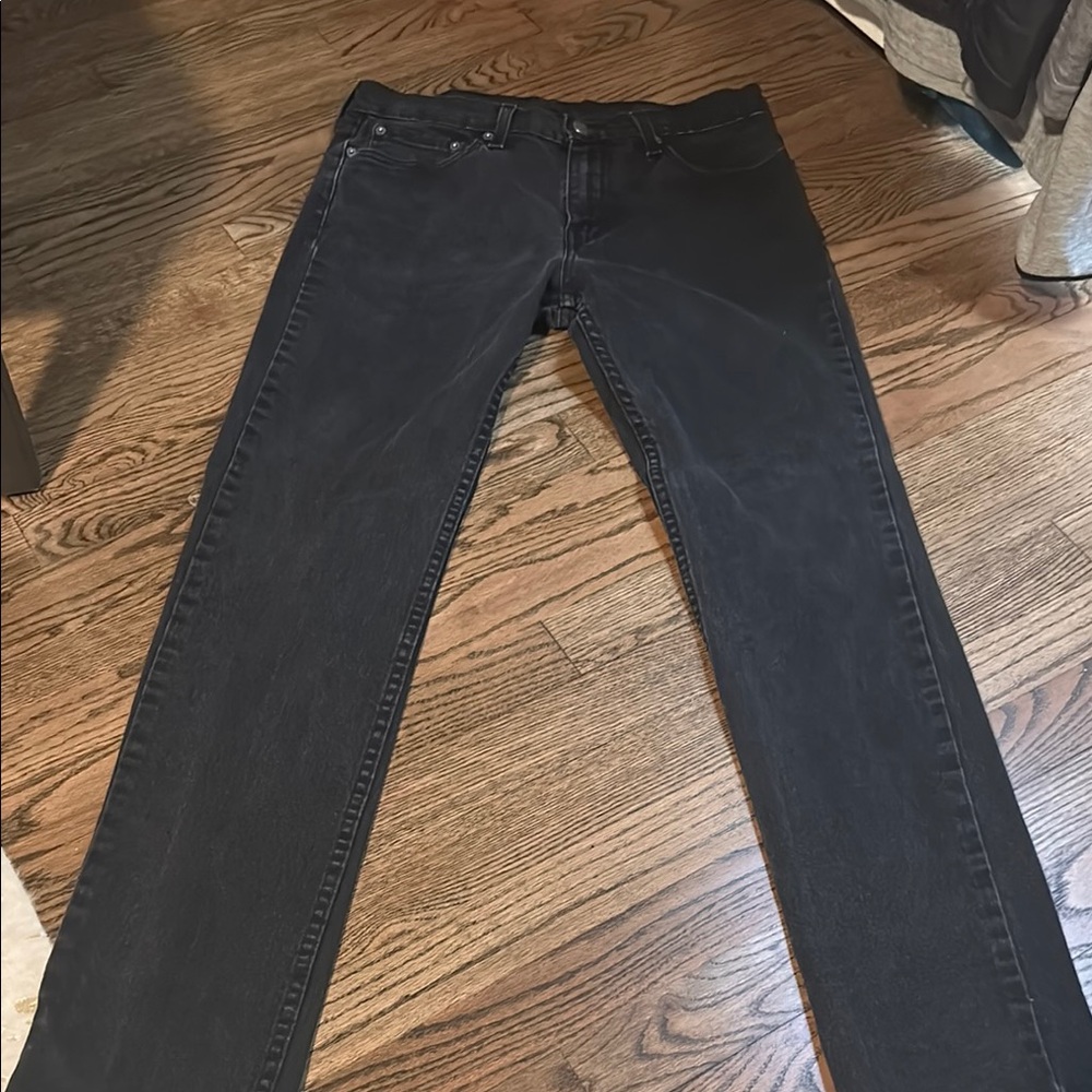 Levi's 511 Black Skinny Jeans
